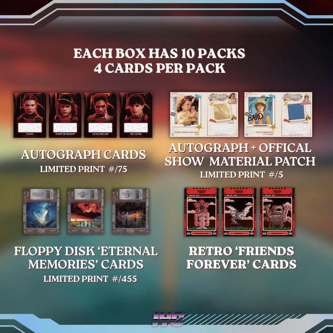 Stranger Things - Offical TCG: Retro 1-5 - WUSTYLE — Imagined